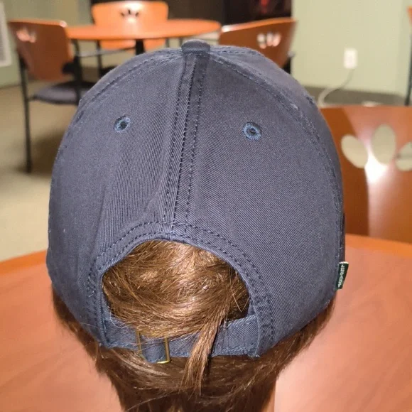 Teachers College Columbia University Embroidered Clean up Strapback Hat Cap
